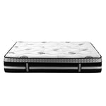 H&L 35cm Queen Size Mattress Bed 7 Zone Pocket Spring Cool Foam Medium Firm
