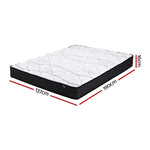 H&L Bedding Double Size Mattress Bed Medium Firm Foam Bonnell Spring 16cm