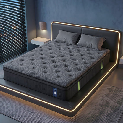 Double Mattress 34cm Hybrid Pocket Spring Gel | HomeAndLivin