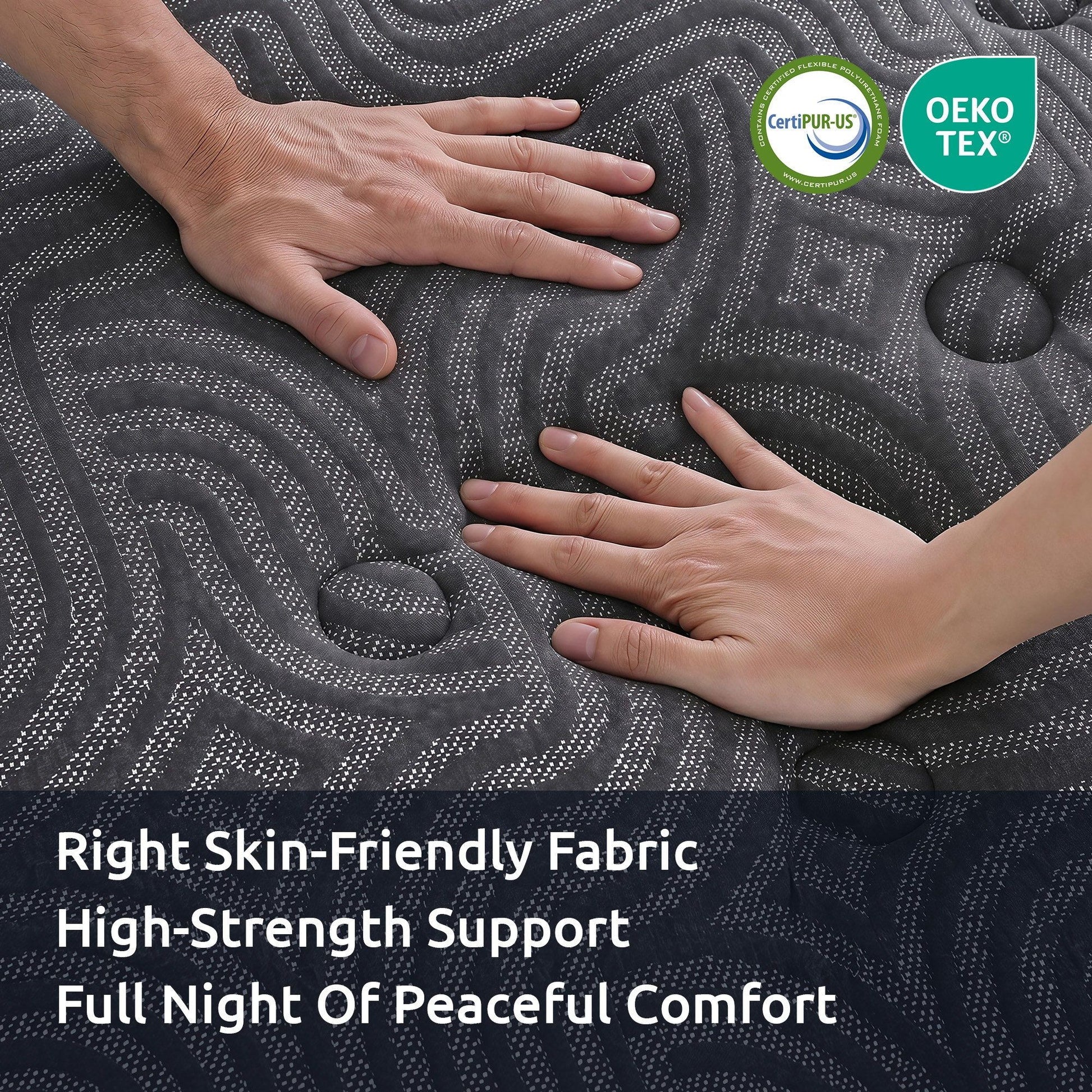 Double Mattress 34cm Hybrid Pocket Spring Gel | HomeAndLivin - 8