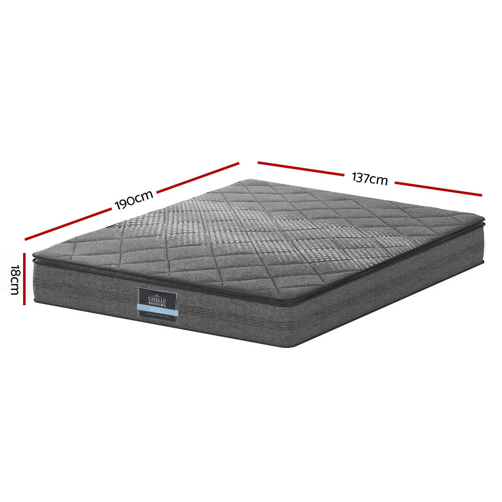 18cm Mattress Pillow Top Double