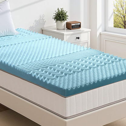 Memory Foam Mattress Topper 5cm Thick 203x107cm