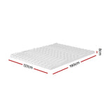 Elegant Memory Foam Mattress Topper - Double