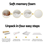 Elegant Memory Foam Mattress Topper - Double