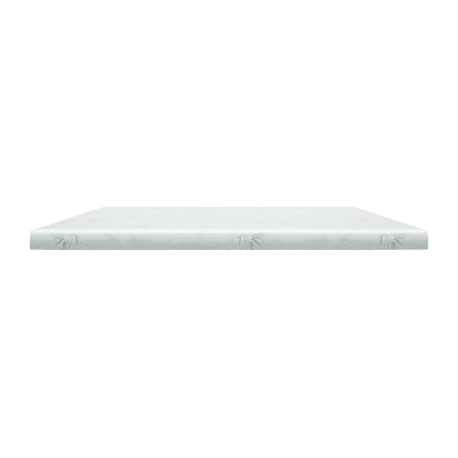 Cool Gel Memory Foam Mattress Topper Bamboo Cover 5cm - Single