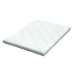H&L Bedding cool Memory Foam Mattress Topper w/Bamboo Cover 8cm - Double