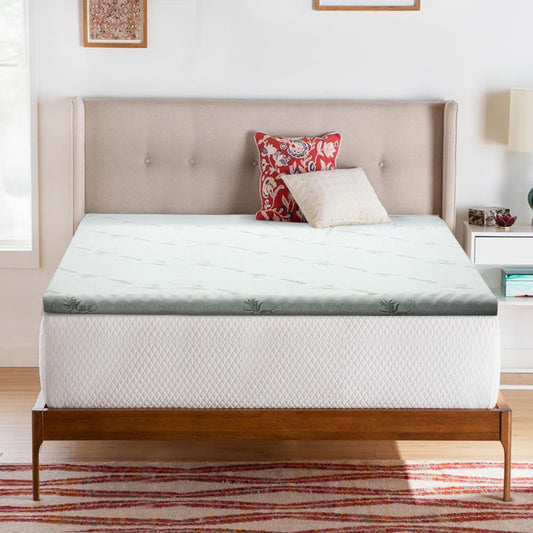Memory Foam Mattress Topper Cool Gel 8Cm Double
