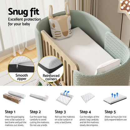 13cm Baby Cot Mattress Gel Foam