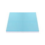 8cm Memory Foam Mattress Topper Gel Dual Layer Foam Bamboo Single