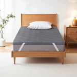 8cm Memory Foam Mattress Topper Gel Dual Layer Foam Bamboo Single