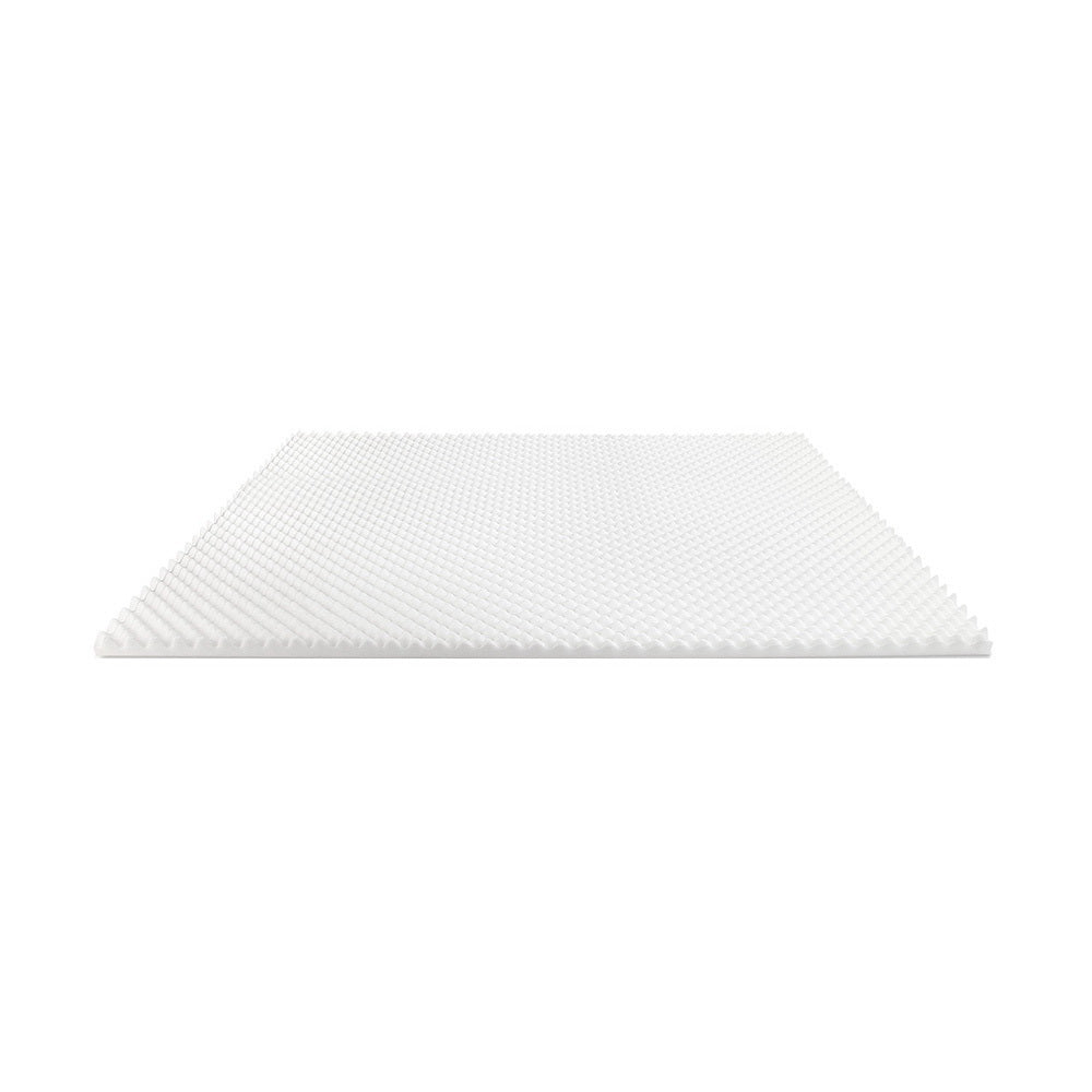Giselle Bedding Double 5cm Egg Crate Foam Mattress Pad
