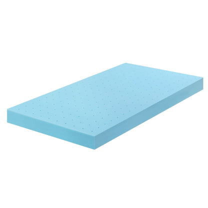 Memory Foam Mattress Topper Ventilated 190x90cm