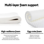 H&L Bedding Alzbeta Single Size Euro Spring Foam Mattress