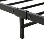 Metal Bed Frame Queen Size Mattress Base Platform Foundation Black Dane