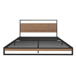 Metal Bed Frame Beds Platform with Mattress