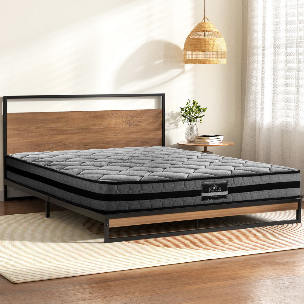 Bed Frame Queen Size Metal Frame DANE with Mattress