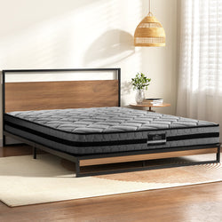 Bed Frame Queen Size Metal Frame DANE with Mattress