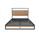 Metal Bed Frame Beds Platform with Mattress