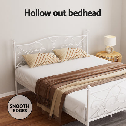 Bed Frame Queen Size Metal Frame GROA