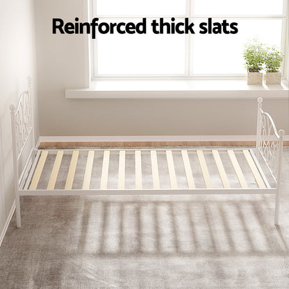 Bed Frame Single Size Metal Bed Frame GROA
