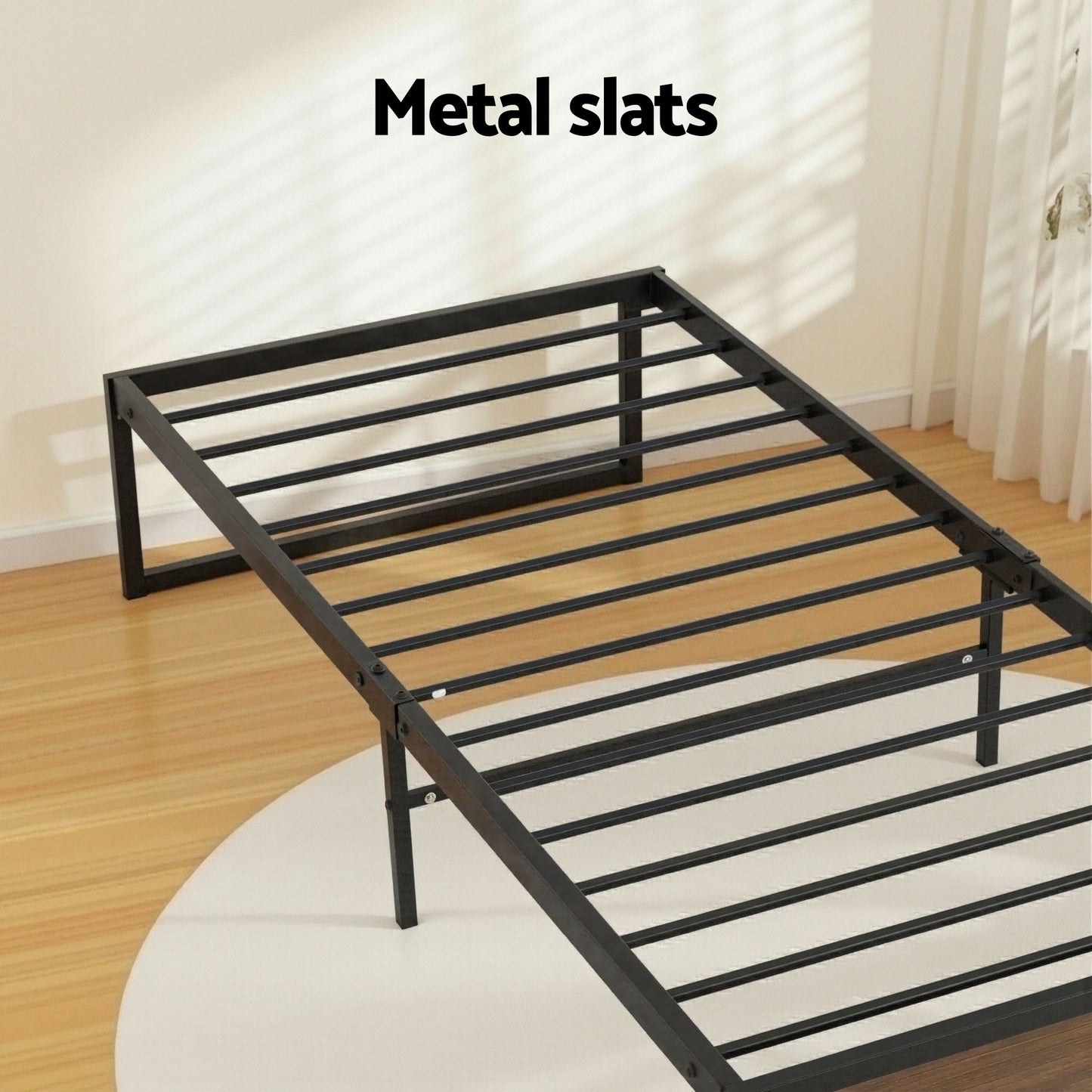 King Single Bed Frame 2 Drawers Storage Oslo | HomeAndLiving