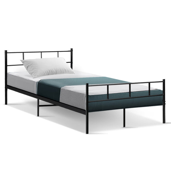  Bed Frame King Single Metal Bed Frames Sol