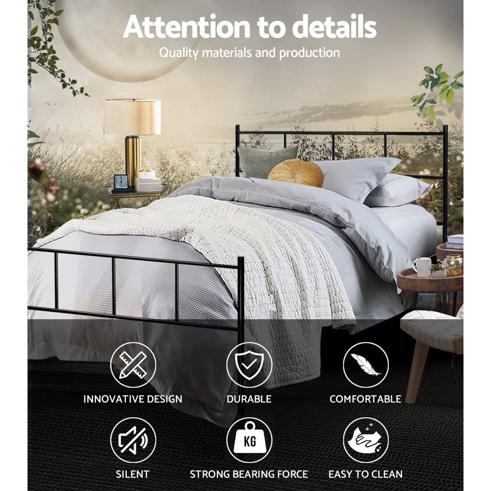 Bed Frame King Single Metal Bed Frame SOL