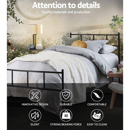 Bed Frame Single Metal Bed Frame SOL