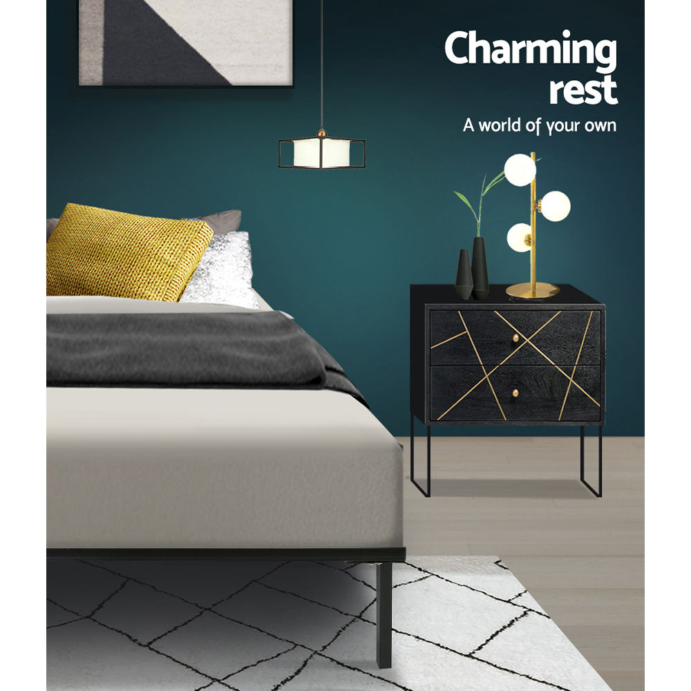 Bed Frame Double Size Metal Bed Frame TED