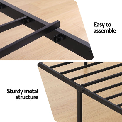 Single Bed Frame Charging Station USB Ports | HomeAndLiving - 6