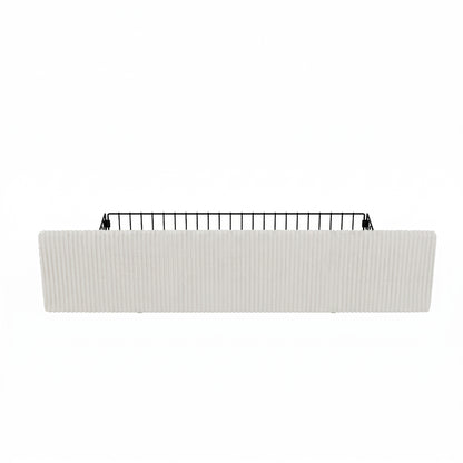 Storage Drawers With Wheels Beige 75x35x11cm