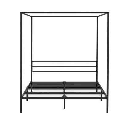 Metal Canopy Bed Frame Double/Queen/Single Size Platform