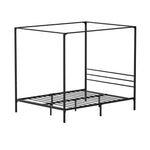 Metal Canopy Bed Frame Double/Queen/Single Size Platform