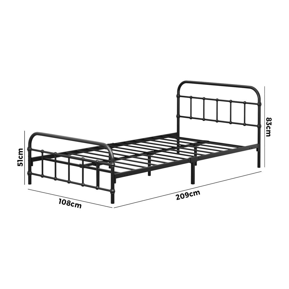 Metal Bed Frame Bed Base Platform