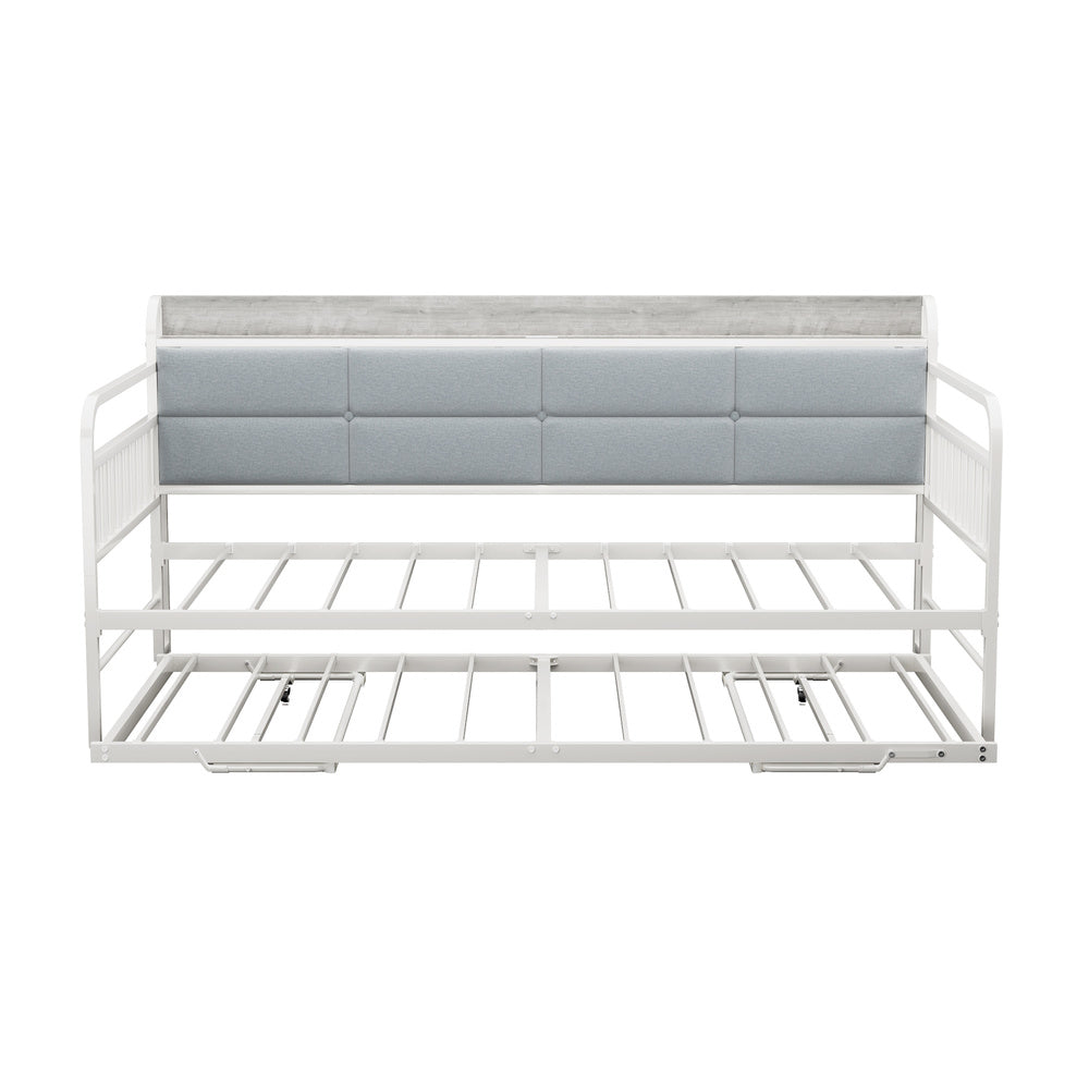 Daybed Frame Single LED 193.5x107x90.5cm