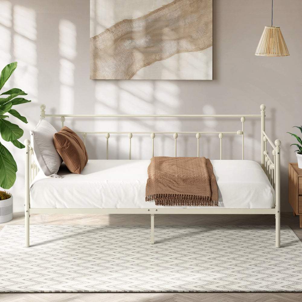 Metal Daybed Single Size Frame 197x97x95cm