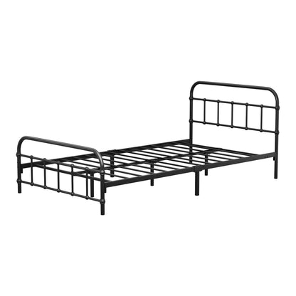 King Single Metal Bed Frame Black | HomeAndLiving
