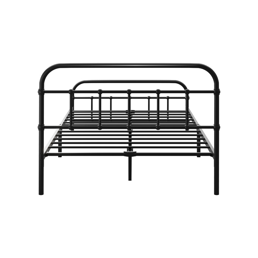 King Single Metal Bed Frame Black | HomeAndLiving
