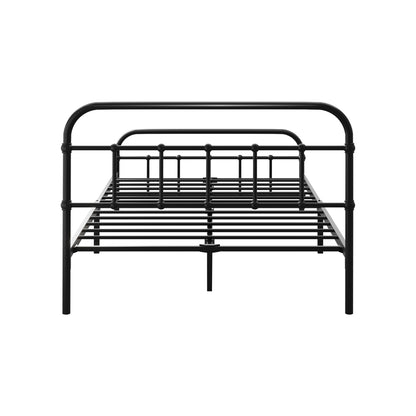 King Single Metal Bed Frame Black | HomeAndLiving
