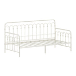 Single Daybed Frame Metal Sofa Bed Steel Slat | HomeAndLivin