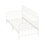 Single Daybed Frame Metal Sofa Bed Steel Slat | HomeAndLivin