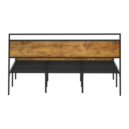 Metal Bed Frame Natural King 213x183x99.5cm