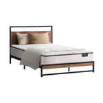 Single Metal Bed Frame Platform Base | HomeAndLiving