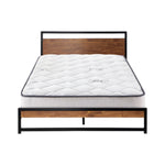 Single Metal Bed Frame Platform Base | HomeAndLiving