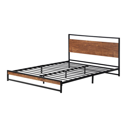 Metal Bed Frame Beds Base Platform Wood
