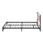 Metal Bed Frame King/Single Size Beds Platform Wood