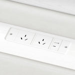 Double/King/Queen Bed Frame With LED Lights USB Charging Headboard Bedroom Furniture