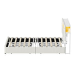 Double/Queen/King  Bed Frame With 2 Drawers LED USB Charging Headboard Bedroom Furniture