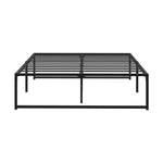 Metal Bed Frame Beds Platform Black