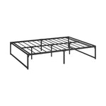 Metal Bed Frame Beds Platform Black